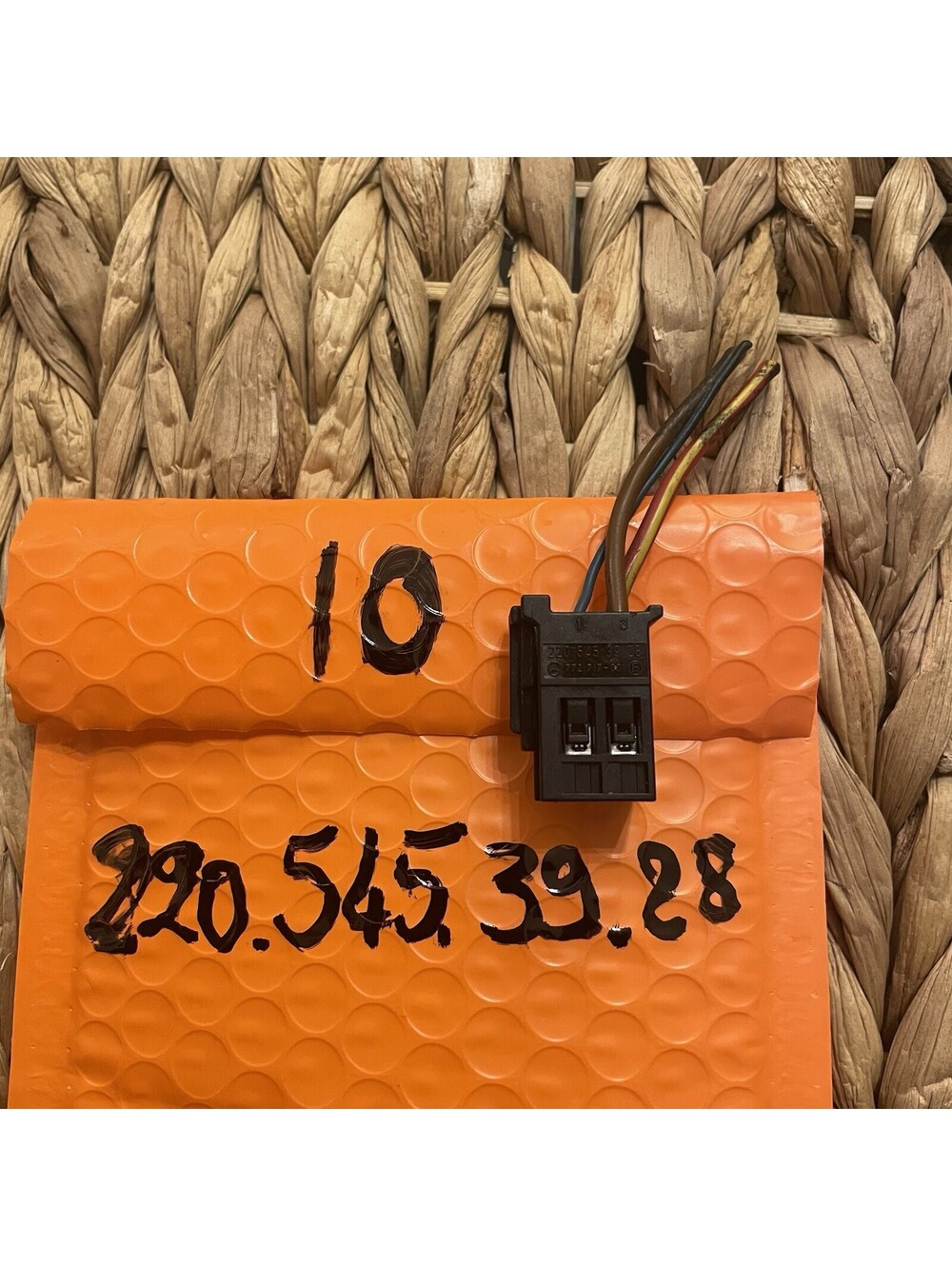 ✅Mercedes W211 W221 Sprinter 4 Pin Wire Plug Connector Pigtail 2205453928#️⃣10